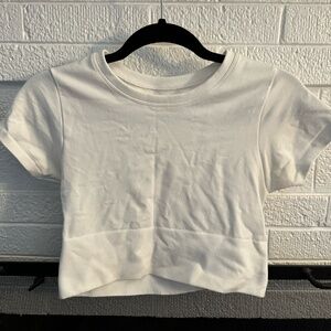 OFFLINE By Aerie Sidewalk Seamless Cropped T-Shirt